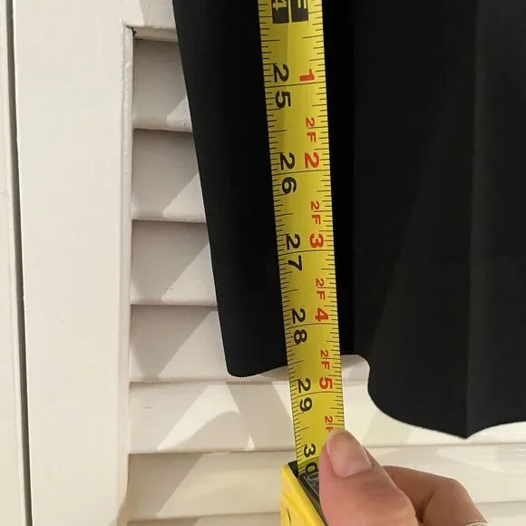 Etro black tailored trouser pants size IT42/US 6, made in Italy, career wear - Picture 10 of 11